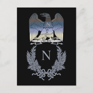Napoleon Bonaparte Eagle Emblem Briefkaart