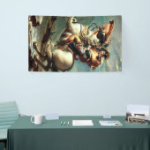Napoleon Bonaparte Emperor Frankrijk Spandoek (Beurs)