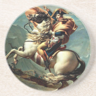 Napoleon Bonaparte Emperor Frankrijk Zandsteen Onderzetter