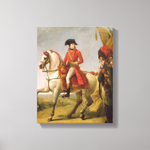 Napoleon Bonaparte First Consul Canvas Afdruk