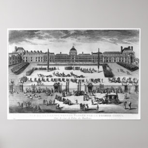 Napoleon Bonaparte First Consul, ReviewingTroops Poster