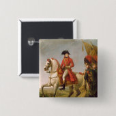 Napoleon Bonaparte First Consul Vierkante Button 5,1 Cm (Voorkant /achterkant)