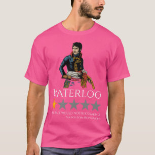 Napoleon Bonaparte Geschiedenis Van Frankrijk Slag T-shirt