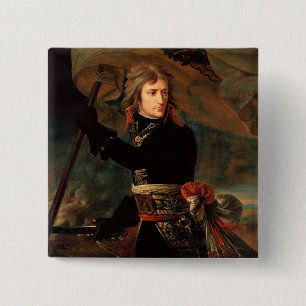 Napoleon Bonaparte in Bridge in de strijd tegen Ar Vierkante Button 5,1 Cm