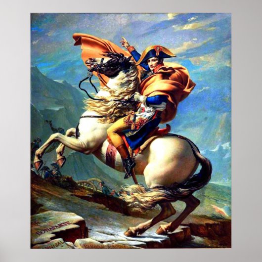 Napoleon Bonaparte Poster (Voorkant)