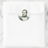 Napoleon Bonaparte Ronde Sticker (Tas)