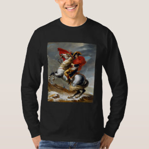 Napoleon Bonaparte schilderij van Jacques-Louis Da T-shirt