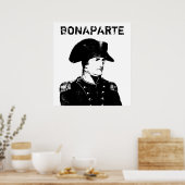 Napoleon Bonaparte — Zwart-wit Poster (Keuken)