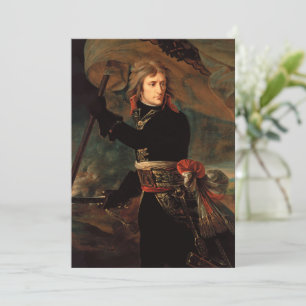 Napoleon Bonaparte's Rally in de Slag bij Arcole Feestdagenkaart