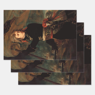 Napoleon Bonaparte's Rally in de Slag bij Arcole Inpakpapier Vel