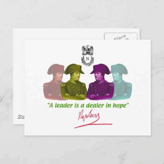 Napoleon Briefkaart (Voorkant / Achterkant)