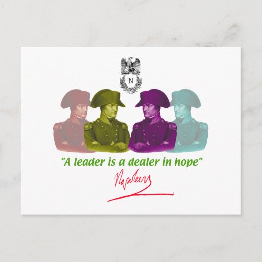 Napoleon Briefkaart (Voorkant)