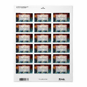 Napoleon Cat in Space Etiket (Full Sheet)