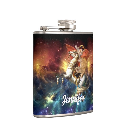 Napoleon Cat in Space Heupfles (Rechts)