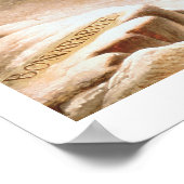 Napoleon Crossing the Alps, c.1800 (olie op canvas Poster (Hoek)