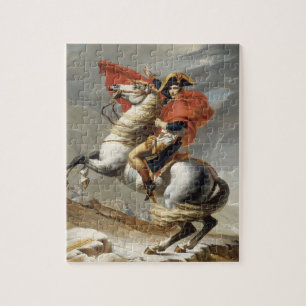 Napoleon Crossing the Alps - Jacques-Louis David Legpuzzel