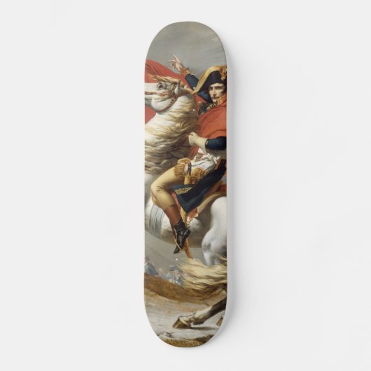 Napoleon Crossing the Alps - Jacques-Louis David Skateboard (Voorkant)