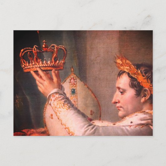 Napoleon Crowned Briefkaart (Voorkant)