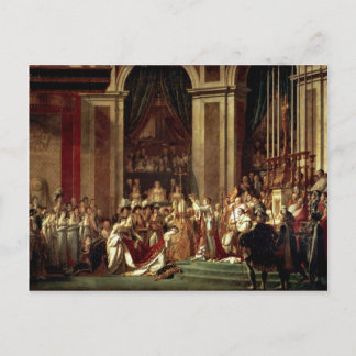 Napoleon Crowned Empress Josephine door David Jacq Briefkaart