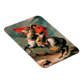 Napoleon die de Alpen oversteekt, beroemd schilder Magneet (Rechterzijde)