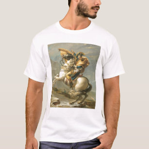 Napoleon die de Alpen oversteekt bij de Sint Berna T-shirt
