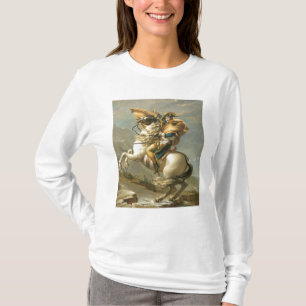 Napoleon die de Alpen oversteekt bij de Sint Berna T-shirt