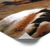 Napoleon die het AlpenPoster oversteekt Poster (Hoek)