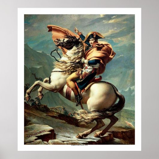 Napoleon door de Alpen Poster (Voorkant)