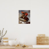Napoleon door de Alpen Poster (Keuken)