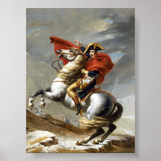 Napoleon door de Alpen Poster (Voorkant)