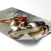 Napoleon door de Alpen Poster (Hoek)