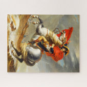 Napoleon Doorkruist de Alpen │ Jacques Louis David Legpuzzel (Horizontaal)