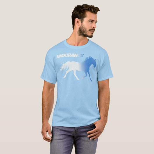 Napoleon Dynamite Film Hardlooppaarden Endurance T-shirt (Voorkant volledig)