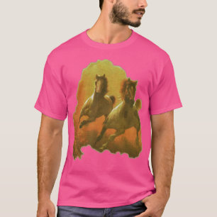 Napoleon Dynamite galopperende paarden T-shirt