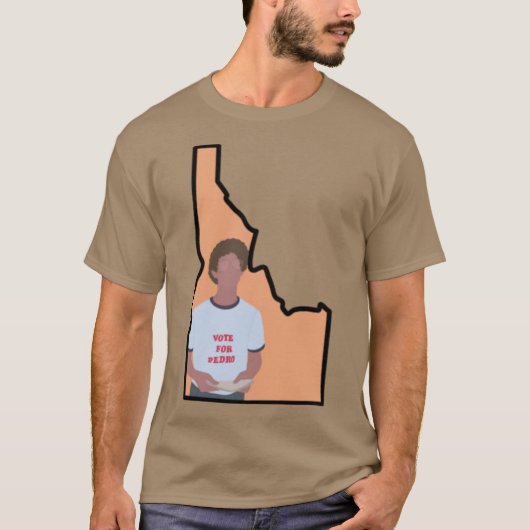 Napoleon Dynamite Idaho T-shirt (Voorkant)