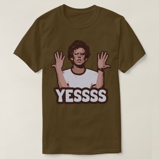 Napoleon Dynamite Ja Dans T-shirt (Design voorkant)