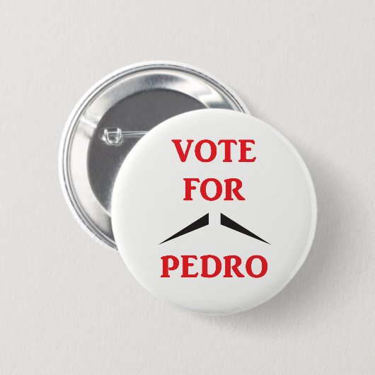 Napoleon Dynamite Stemming Pedro Badge Ronde Button 5,7 Cm (Voorkant /achterkant)