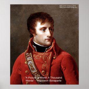 Napoleon "Een afbeelding zegt meer dan 1000 woorde Poster