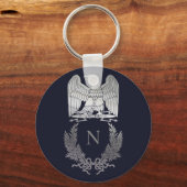 Napoleon Emblem Eagle Emblem Sleutelhanger (Voorkant)