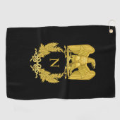 Napoleon Emblem Golfhanddoek (Horizontaal)