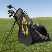 Napoleon Emblem Golfhanddoek (Groen)