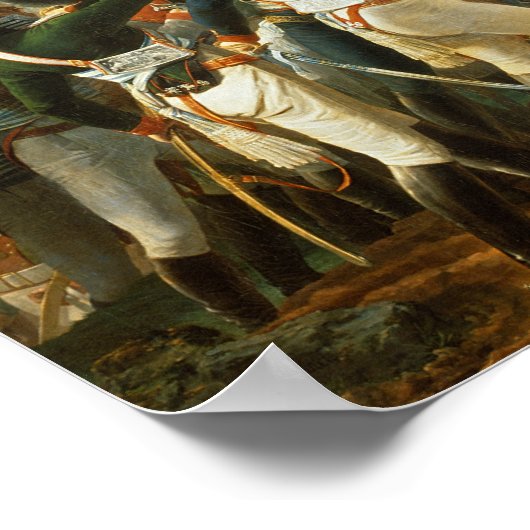 Napoleon en Beieren en Wurttemberg Poster (Hoek)