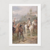 Napoleon en zijn troepen (olie op het paneel) (paa briefkaart (Voorkant)