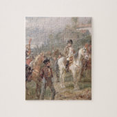 Napoleon en zijn troepen (olie op het paneel) (paa legpuzzel (Verticaal)