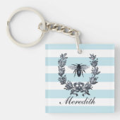 Napoleon Franse Revolutie  Bijen Afbeelding Sleutelhanger (Voorkant)