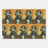Napoleon French Bulldog Gift Wrapping paper (Voorkant 3)