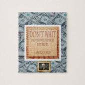 Napoleon Hill Jigsaw Puzzle (Vertical)