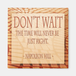 Napoleon Hill Quotes Magnet Magneet