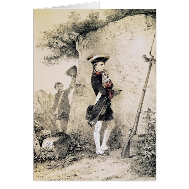 Napoléon I à l'école militaire (Devant)