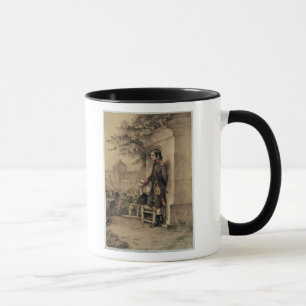 Napoleon I bij de Siege van de Tuileries Mok